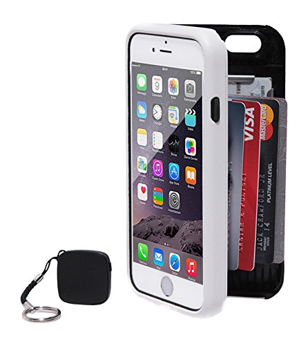 Wallet Iphone 6/6s Wallet Case With Bluetooth Tracker White